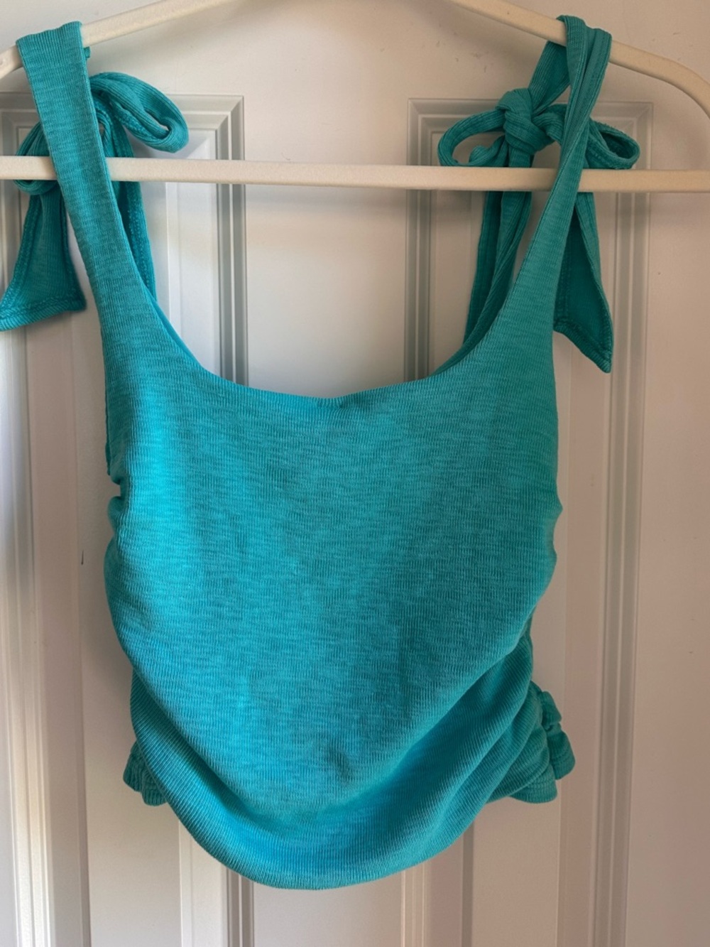 Free People tie shoulder top